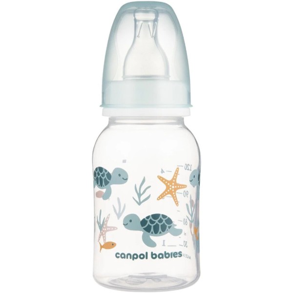 Фото - Пляшка для годування Canpol babies LOVE&SEA 120 мл блакитна (11/860_blu)